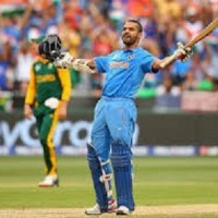 Dhawan's quickfire fifty helps India to set South Africa 204-run target in first T20